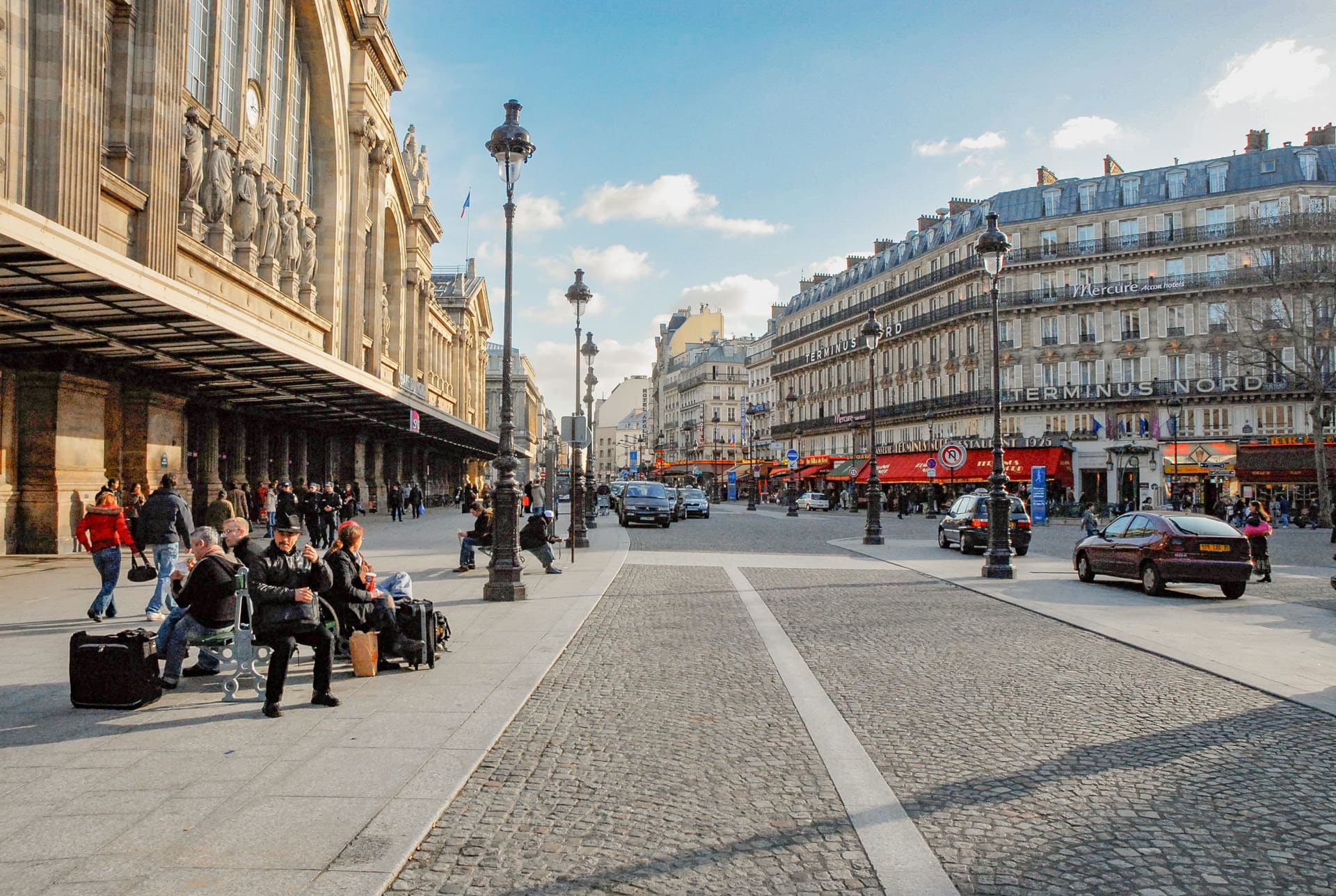 Parvis de la Gare du Nord